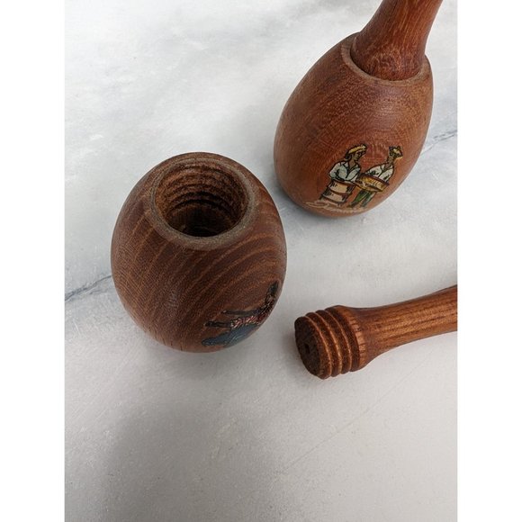 Vintage Jamaican Maracas Salt and Pepper Set - Picture 5 of 5